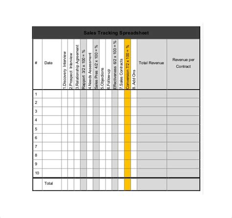 You're not using initiative trackers? 13+ Blank Spreadsheet Templates - PDF, DOC | Free ...
