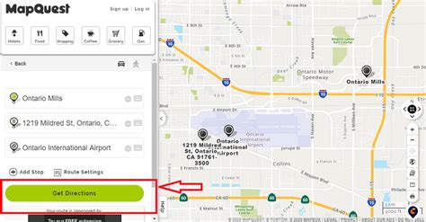 Mapquest Driving Directions Route Planner Printable Directions