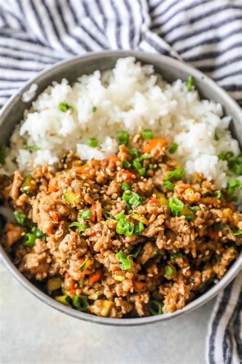 Love mongolian lamb and this one from australian bh&g diabetic living looks like it is packed with flavour divide the rice between plates and top with mixture to serve. Easy Mongolian Turkey and Rice Bowls Recipe - Sweet Cs ...