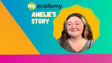 Amelies Story “my Academy Made My Dreams Come True”