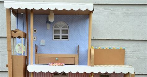 Recycle Cardboard Barbie House The Refab Diaries
