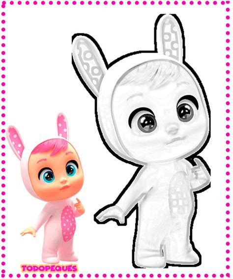 Dibujos de Bebes Llorones para colorear | Todo Peques