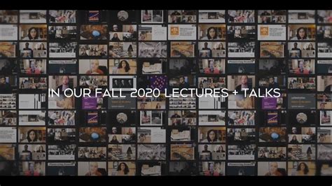 Fall 2020 Lecture And Talks Trailer Dezign Ark
