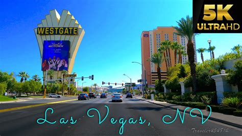 5k Dash Tour Around Las Vegas Nv Youtube