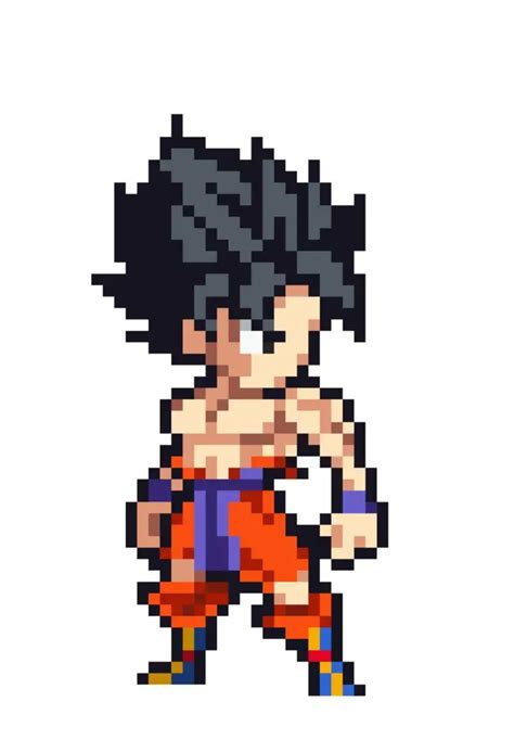 Goku Pixel Art 31 Idées Et Designs Pour Vous Inspirer En Images