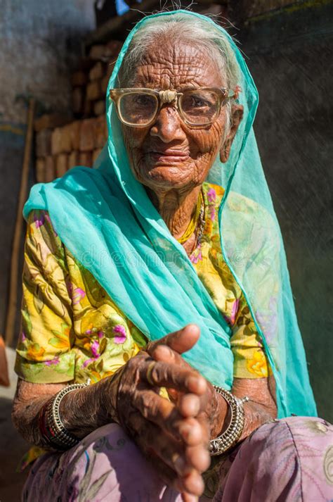 Elderly Indian Woman Editorial Photo Image Of Gorwar 55872646