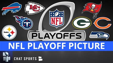 Nfl Playoff Picture Afc And Nfc Standings Wild Card Race Entering Week