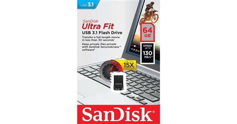 Sandisk Ultra Fit 64gb Fekete Pepitahu