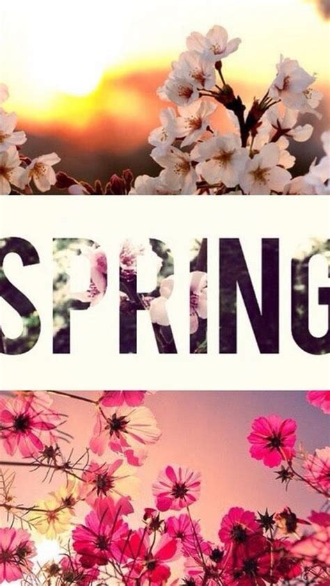 Wallpaper Hello Spring Android 2019 Android Wallpapers
