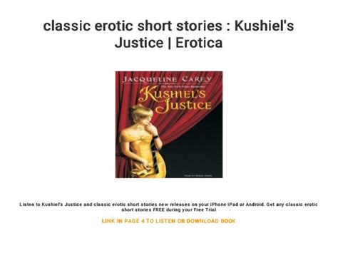 Classic Erotic Short Stories Kushiels Justice Erotica