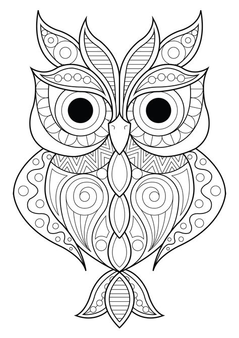 Printable Coloring Pages For Adults Simple Free Printable