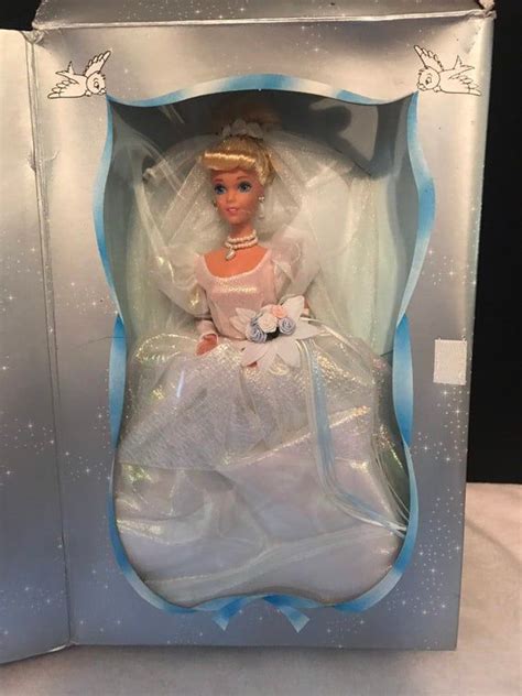 1995 Walt Disney Wedding Cinderella Barbie Doll Etsy Beautiful Barbie Dolls Barbie Dolls