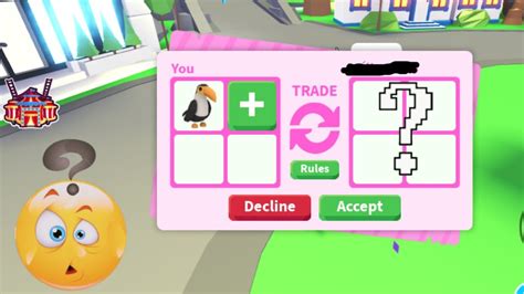 Trading Toucan In Adopt Me Roblox Youtube