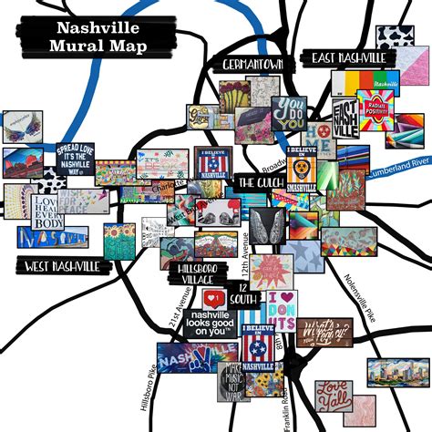 Nashville Tennessee Tourist Map Best Tourist Places In The World