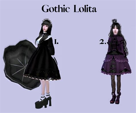 Simona Y Los Sims4 On Tumblr Lolita Fashion