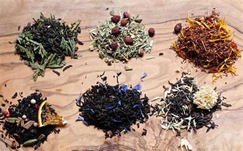 Once the water reaches boiling, remove water from heat. Six Herbal Tea Blend Recipes