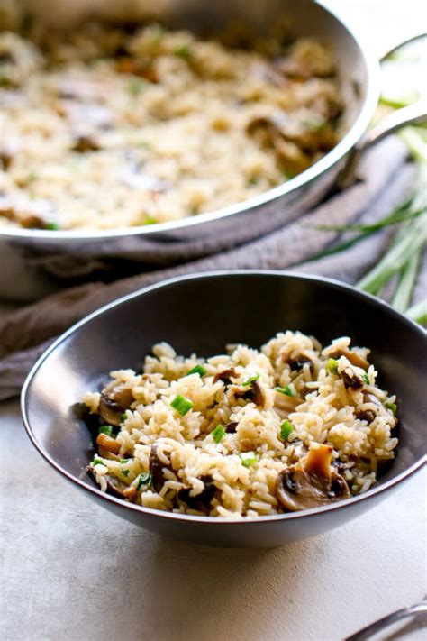 Mushroom Rice Pilaf Easy Peasy Meals