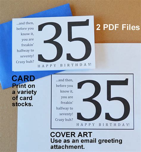 Perfect for the wife on the move. DOWNLOAD, 35th Birthday, Turning 35, Friend Birthday ...