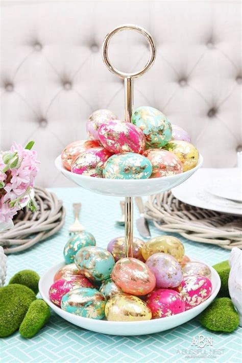 50 Amazing Bright And Colorful Easter Table Decoration Ideas