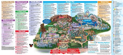Current Disneyland Map