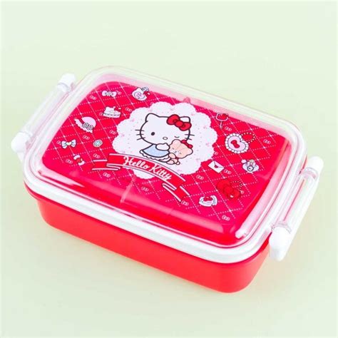 Hello Kitty Fashion Bento Box In 2021 Bento Box Hello Kitty Cute