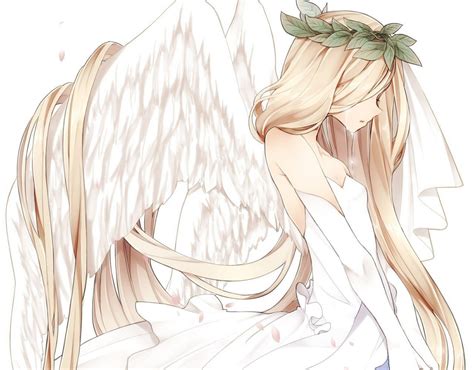 Imagem De Anime Angel And Sad Penteados Pinterest Anime Angel