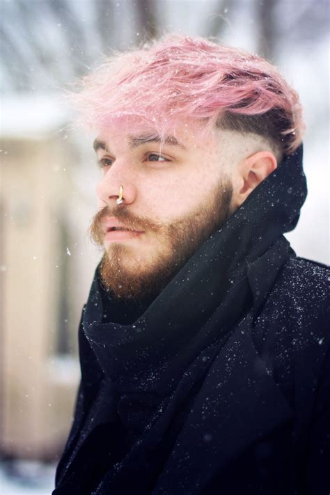 Pink Hair Hair Men Hair Color Curly Hair Styles Mens Hair Colour