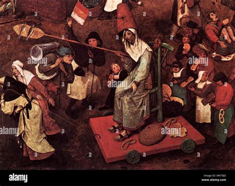 la lucha entre carnaval y cuaresma detalle en 1559 990 pieter bruegel el viejo la lucha