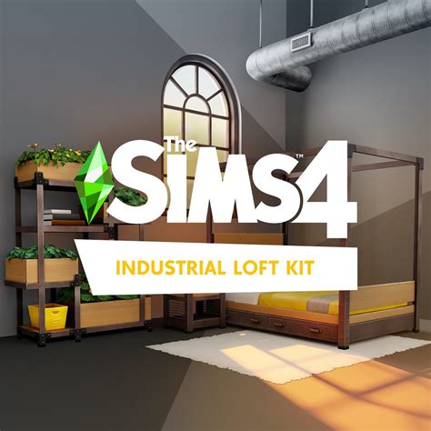 The Sims 4 Industrial Loft Kit