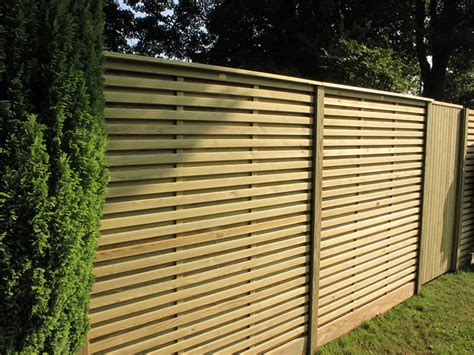 Venetian Hit And Miss Fence Panels Jacksons Fencing
