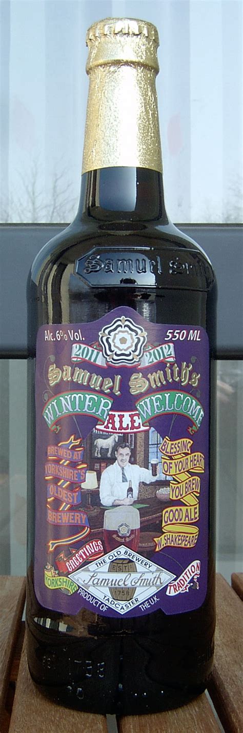 Samuel Smith Winter Welcome Ale Bierverkostungde