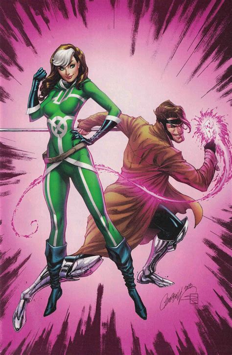 Mr And Mrs X 1 1100 Campbell Virgin Variant Marvel 2018 Gambit Rogue