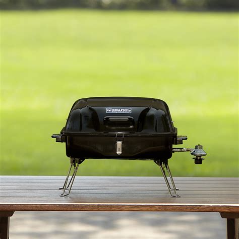 Mini bbq grill is an easy fit for smaller patios and balconies, and is able to prepare four burgers or 21 inch versatile garden bbq bakery oven is a top of the line outdoor ceramic style cooker and. BBQ Pro 18" Square Tabletop Gas Grill