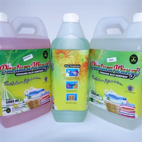 Pewangi Laundry Premium Bersertifikat Halal Isi 5 Ltr Orenz Store