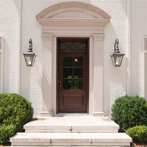 Limestone Front Door Surround Front Porch Design Porch Design House