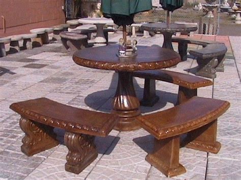 It does not hurt to have some bar clamps to add. Garden Tables and Benches | Concrete Decorative Bench ...