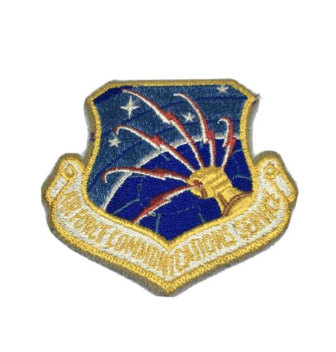 Vintage Air Force Communications Service 3x3 Patch Free Shipping Ebay