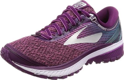 Brooks Womens Ghost 10 9 B Us Purplepinkteal Road