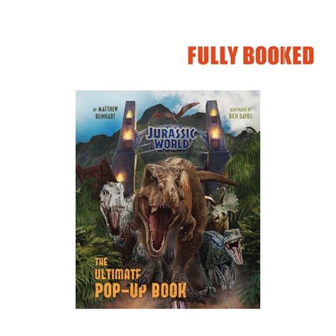 Jurassic World The Ultimate Pop Up Book Hardcover By Matthew Reinhart Rich Davies Shopee