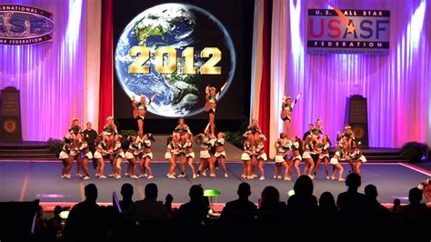 cheer extreme senior elite worlds 2012 day 1 youtube