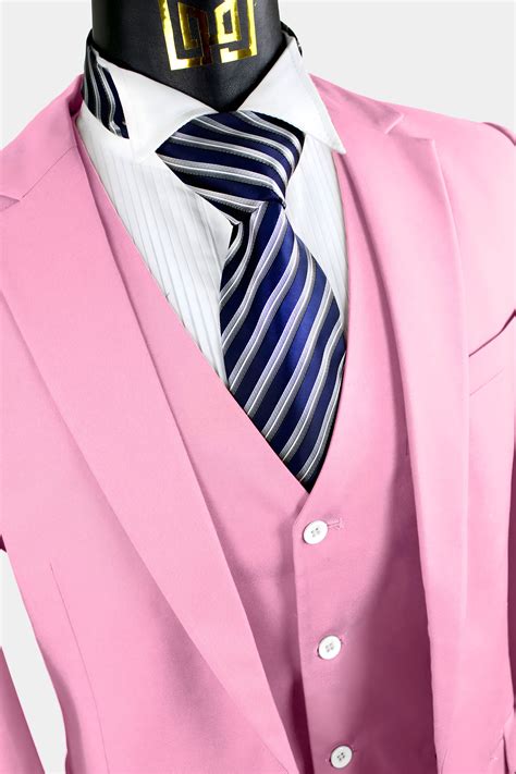 Light Pink Suit 3 Piece Gentlemans Guru