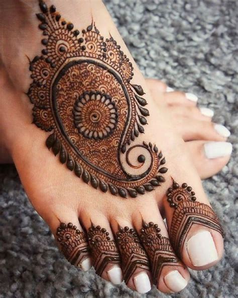 Most Beautiful Feet Mehndi Design For Eid Easy Leg Mehndi Design My