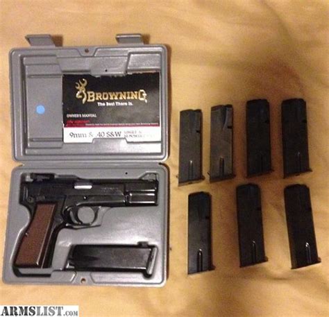 Armslist For Sale Browning Hi Power 40 Cal