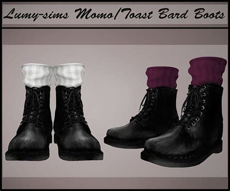 The Best Boots By Lumy Sims Sims 4 Cc Shoes Sims Sims 4