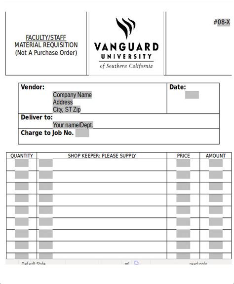 Employee Requisition Form Template Awesome Sample Requisition Forms My XXX Hot Girl
