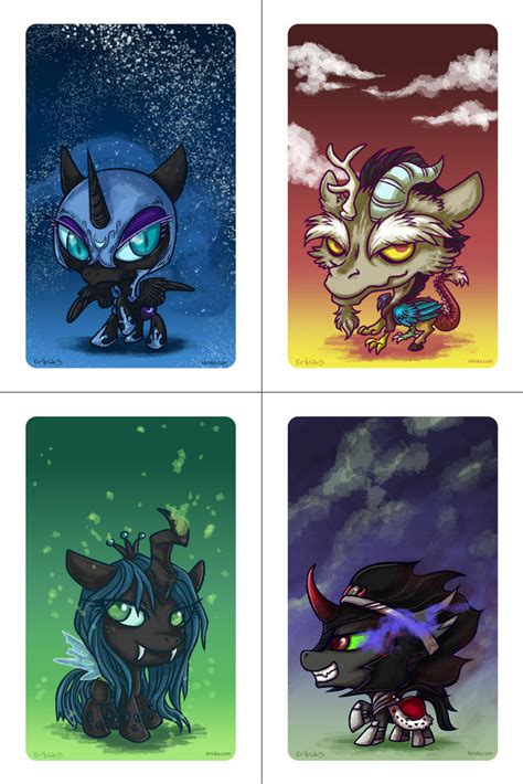 Chibi Villains My Little Pony Friendship Is Magic Know Your Meme