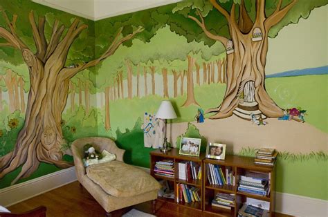 Even A Novice Can Paint A Charming Mural For A Childs Room