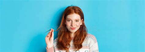 Smirking Teen Stock Image Image Of Brunette Young Female 20122415