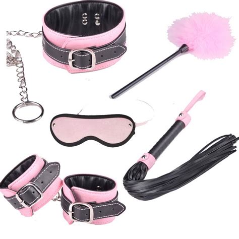 Plush Suit Whip Handcuffs Anklecuffs Sex Set Sm Game Stimulator Feather Toys Nipple Clamps Buy