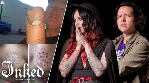 Tattoo Artists Fix Bad Tattoos 2 Tattoo Artists Answer Youtube